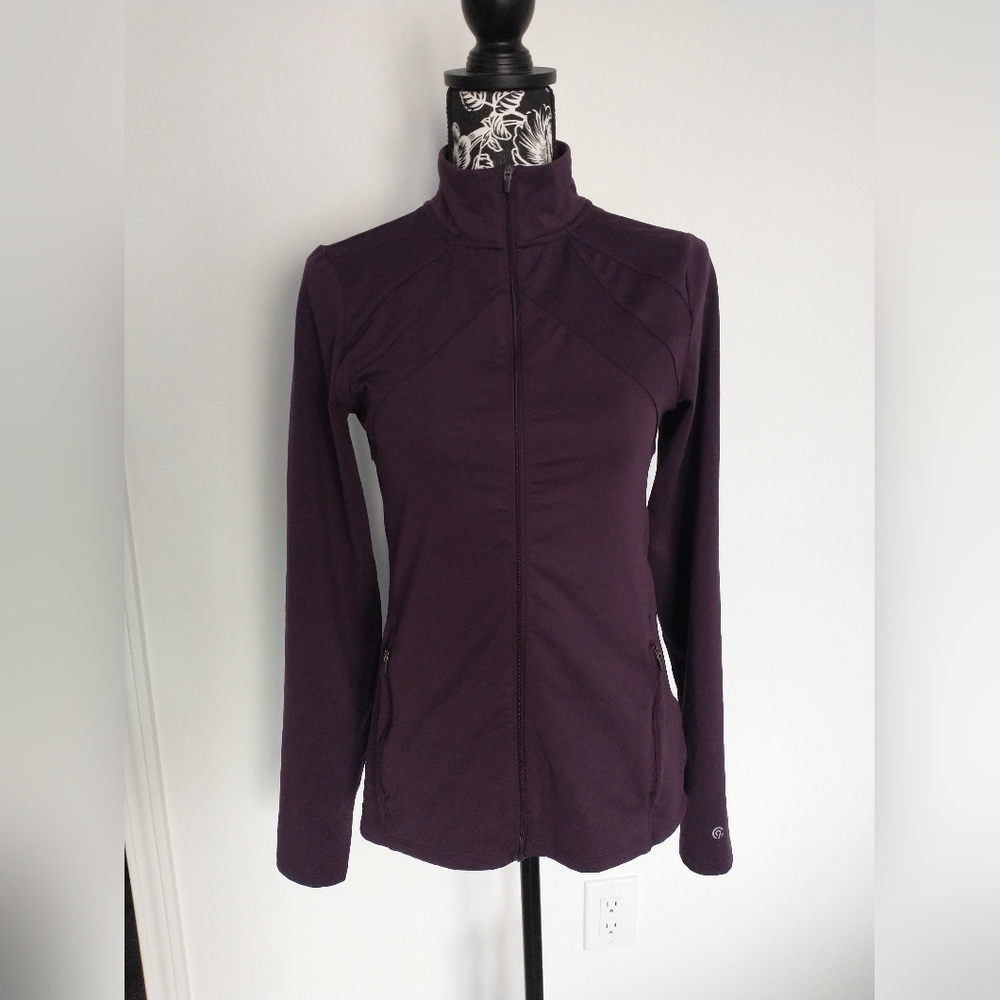 Champion Purple Long Sleeve Athletic Top